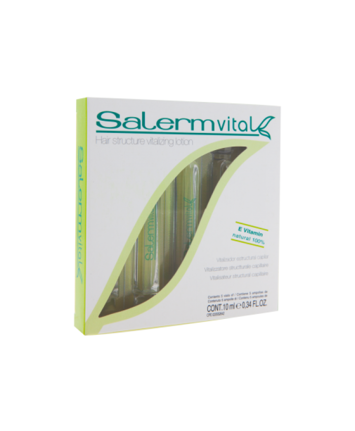 SalermVital ампулы для поврежденных волос с витамином Е,  4*10 мл